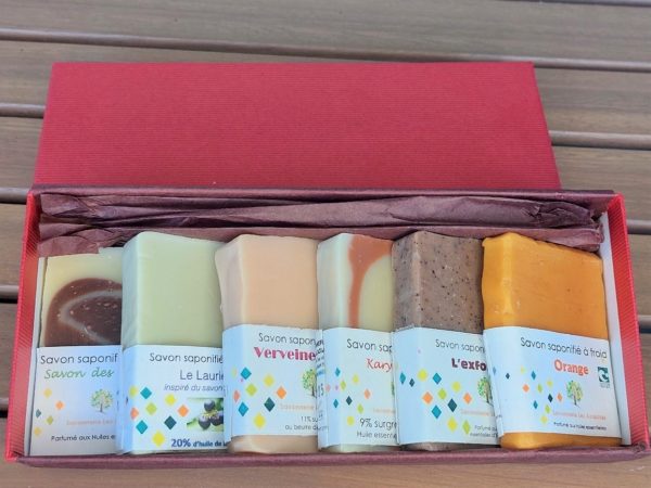 coffret savons invités